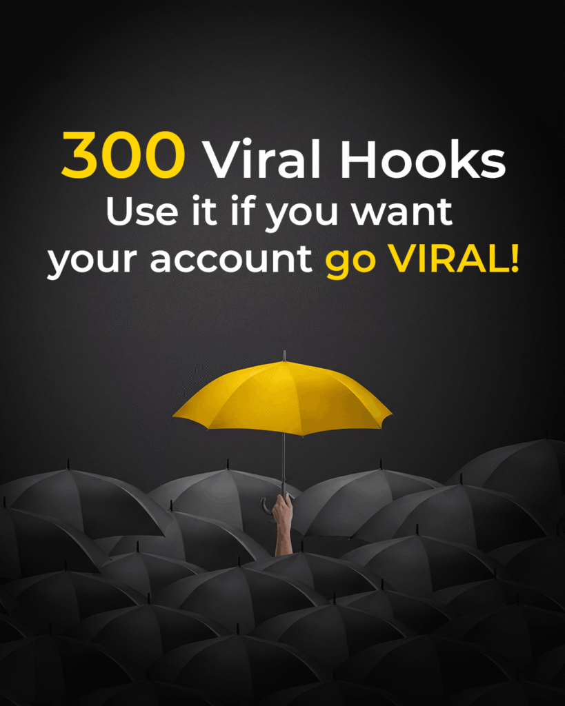 300 Hooks That Stop the Scroll & Turn Content Into Sales